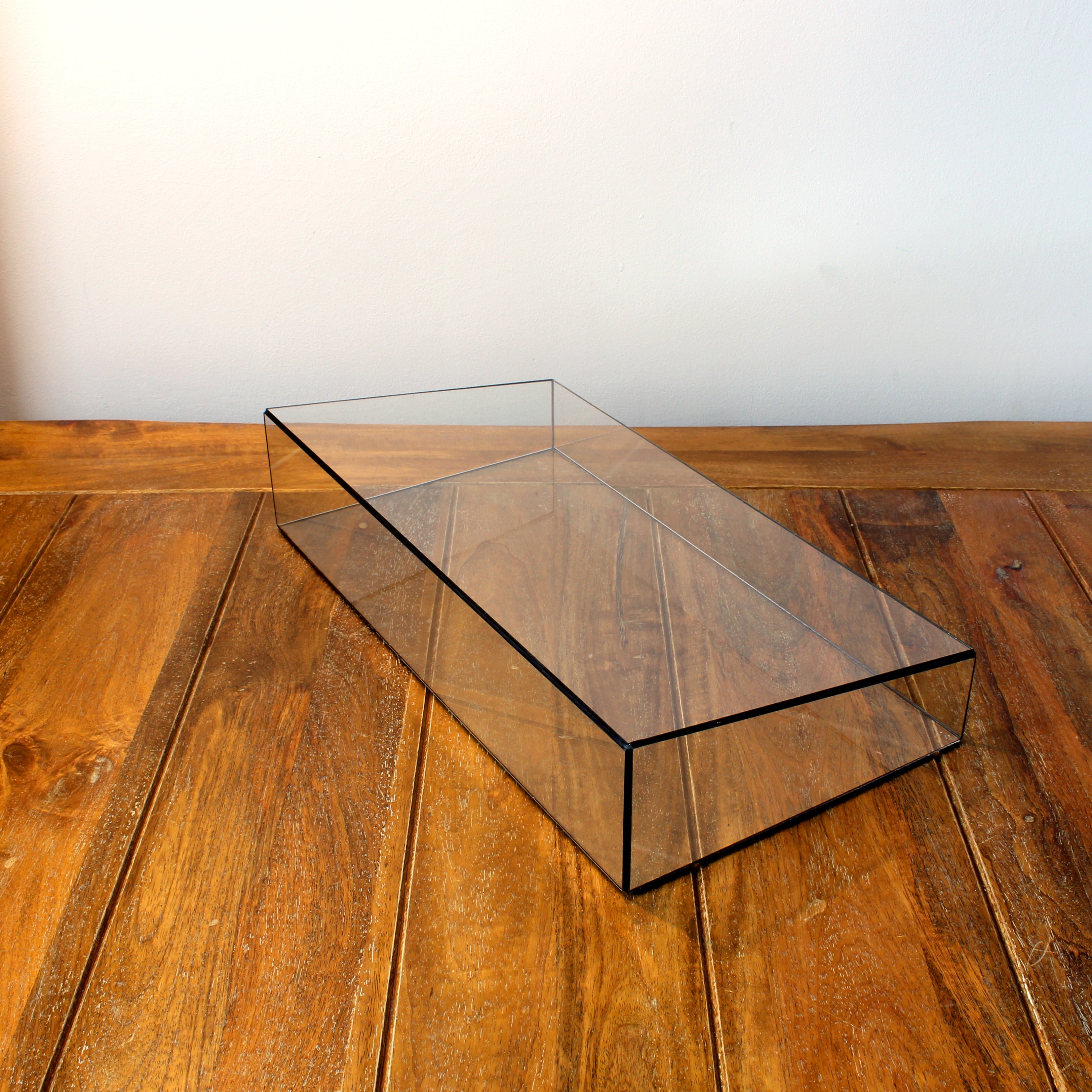 Sloped Glass Display Case – Glass Showcase for Jewelry & Collections