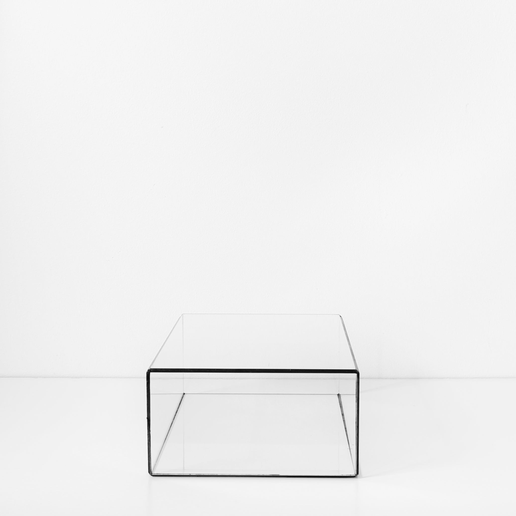 Glasvitrine – Rechteckige Glasvitrine für Schmuck, Sammlerstücke, Fotos & Skulpturen