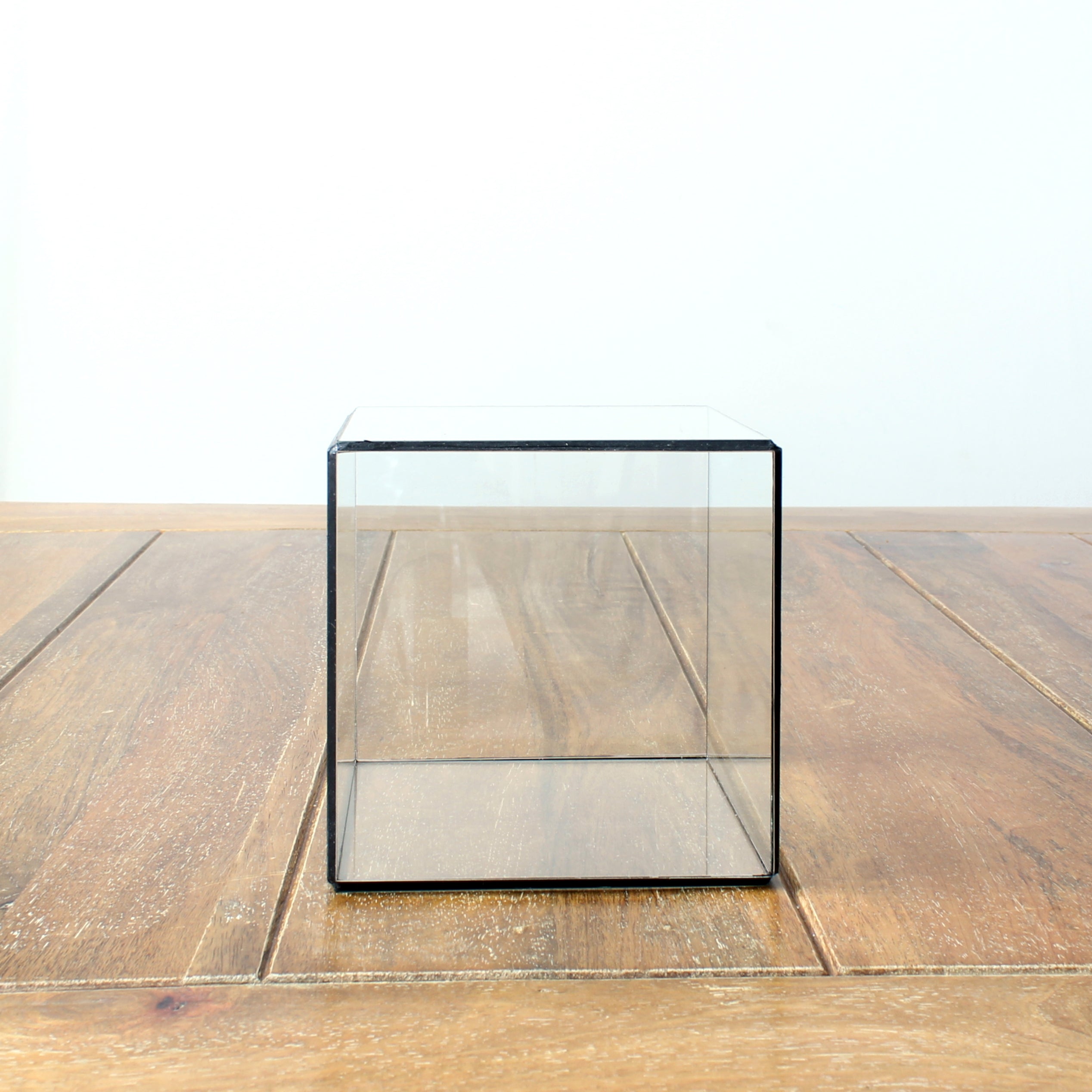 Glass Cube Showcase, Square Glass Display Case, Jewelry Display Box, Photo Box, Sculpture Case, Collectibles Storage, Wedding Decor, Custom Sizes Available