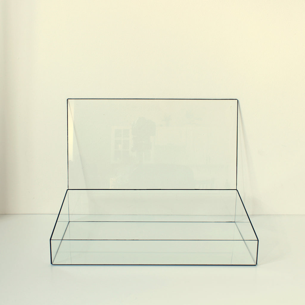 Sloped Glass Display Case – Glass Showcase for Jewelry & Collections