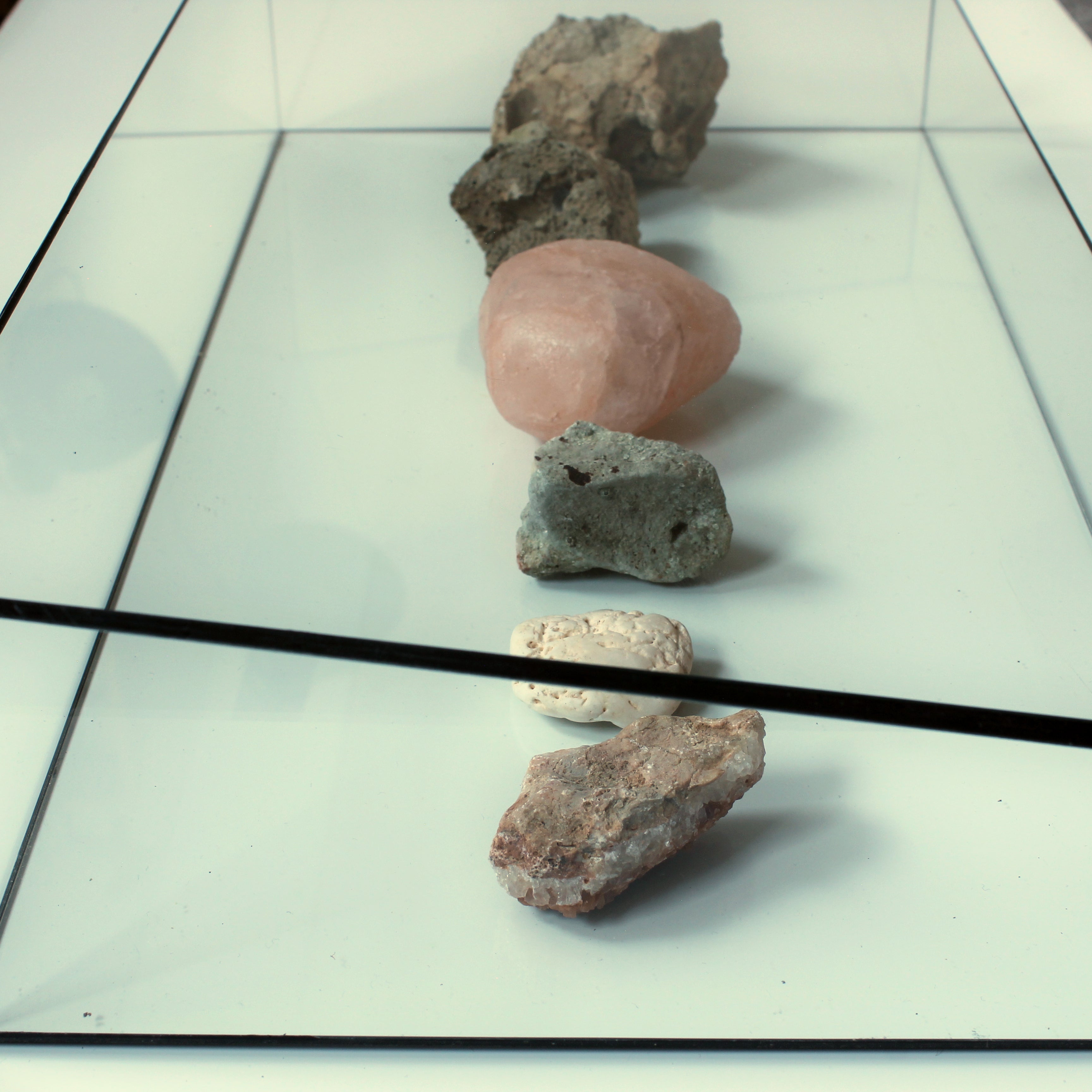 Sloped Glass Display Case – Glass Showcase for Jewelry & Collections