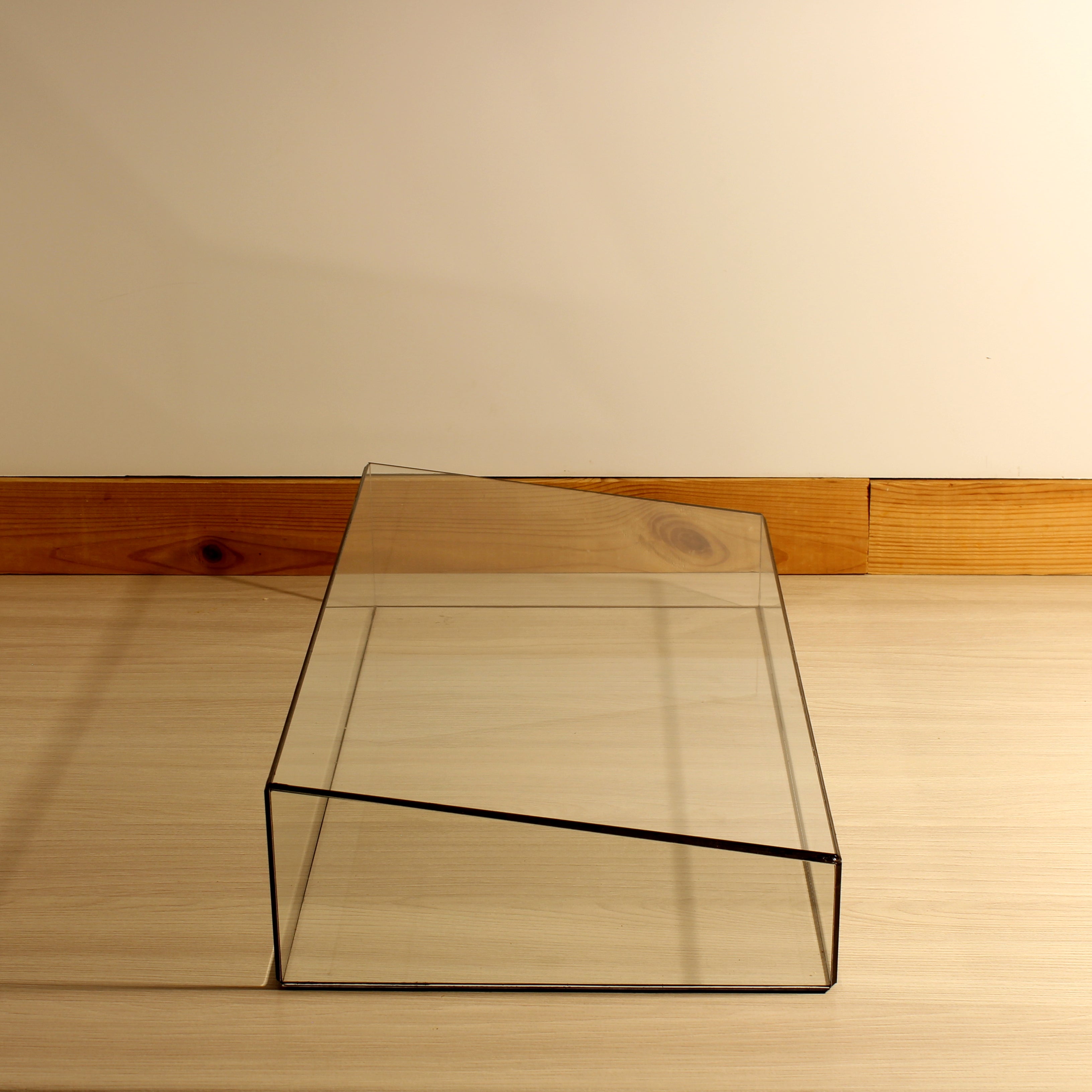 Sloped Glass Display Case – Glass Showcase for Jewelry & Collections