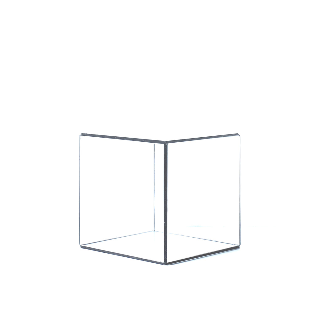Glass Cube Showcase, Square Glass Display Case, Jewelry Display Box, Photo Box, Sculpture Case, Collectibles Storage, Wedding Decor, Custom Sizes Available