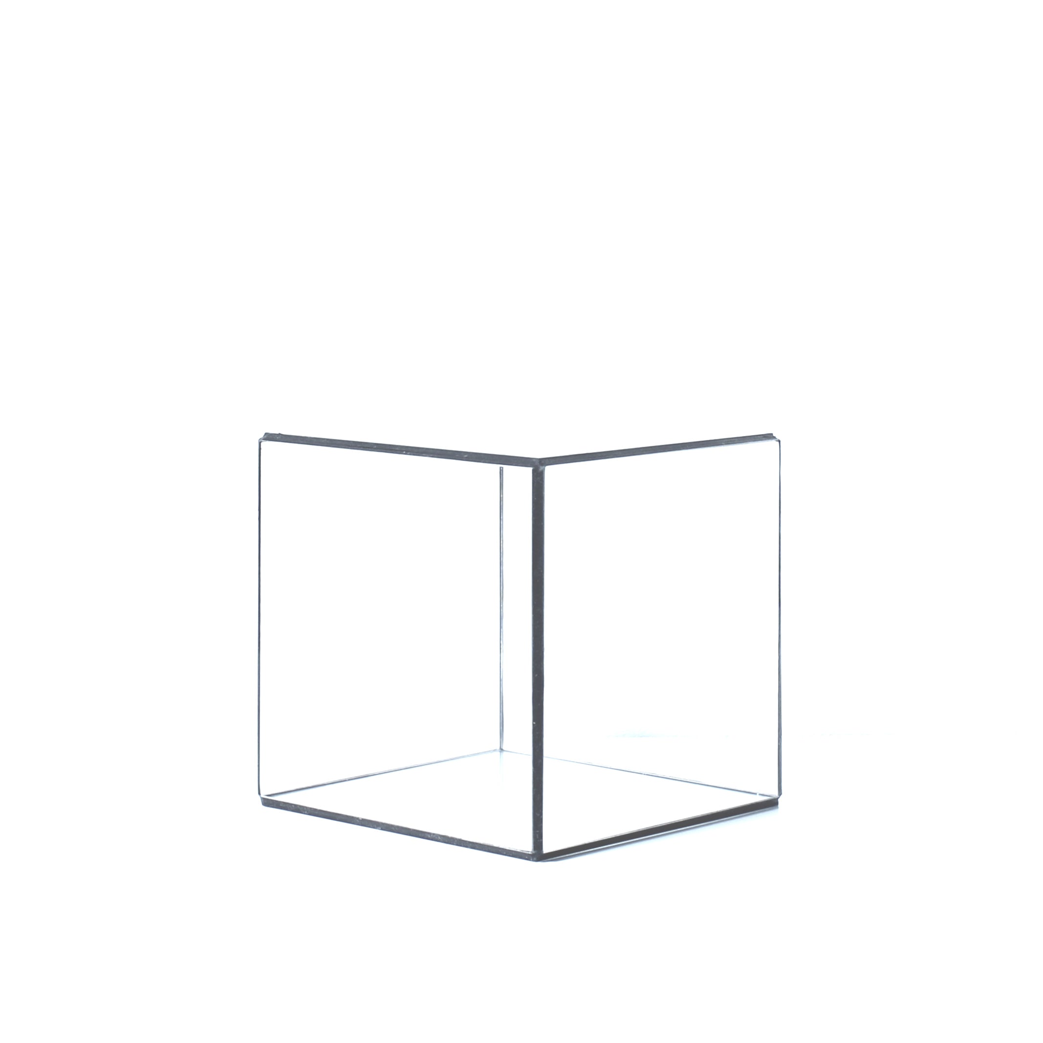 Glass Cube Showcase, Square Glass Display Case, Jewelry Display Box, Photo Box, Sculpture Case, Collectibles Storage, Wedding Decor, Custom Sizes Available