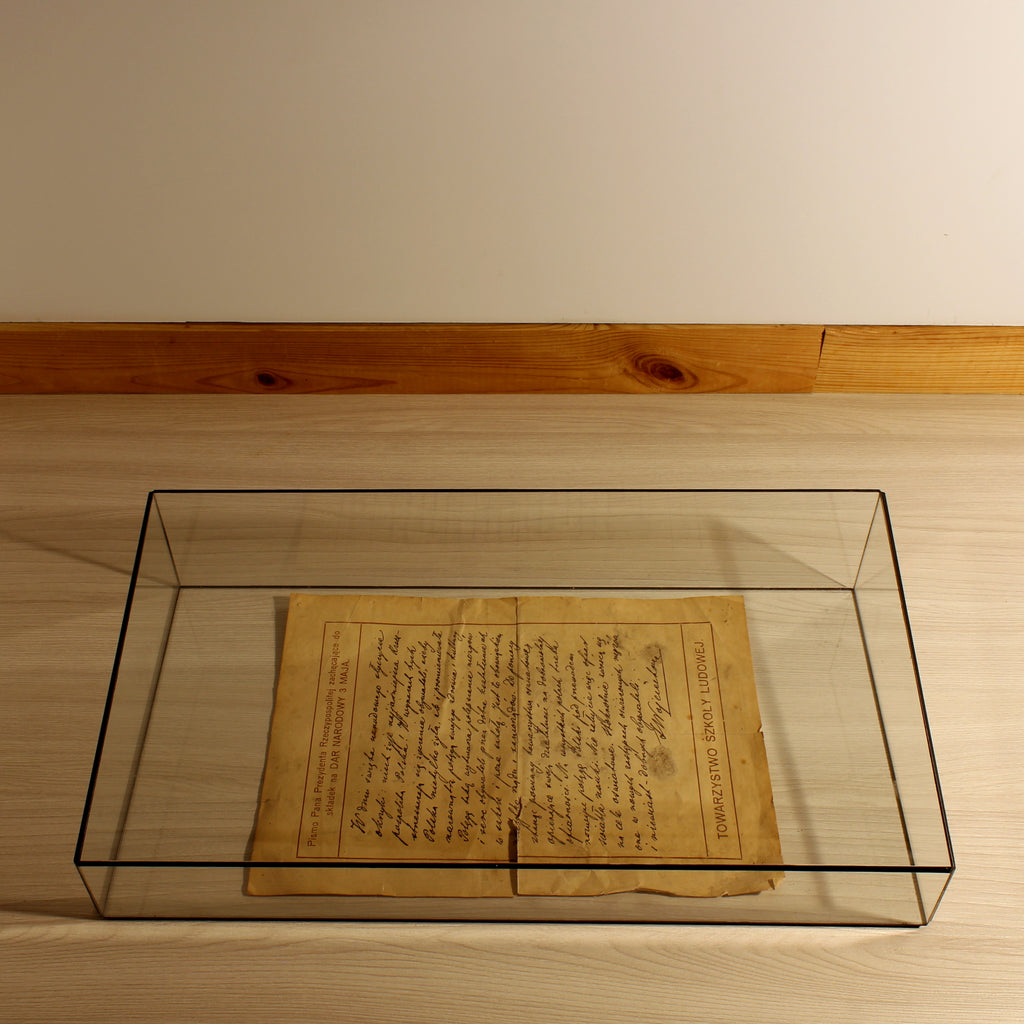 Sloped Glass Display Case – Glass Showcase for Jewelry & Collections