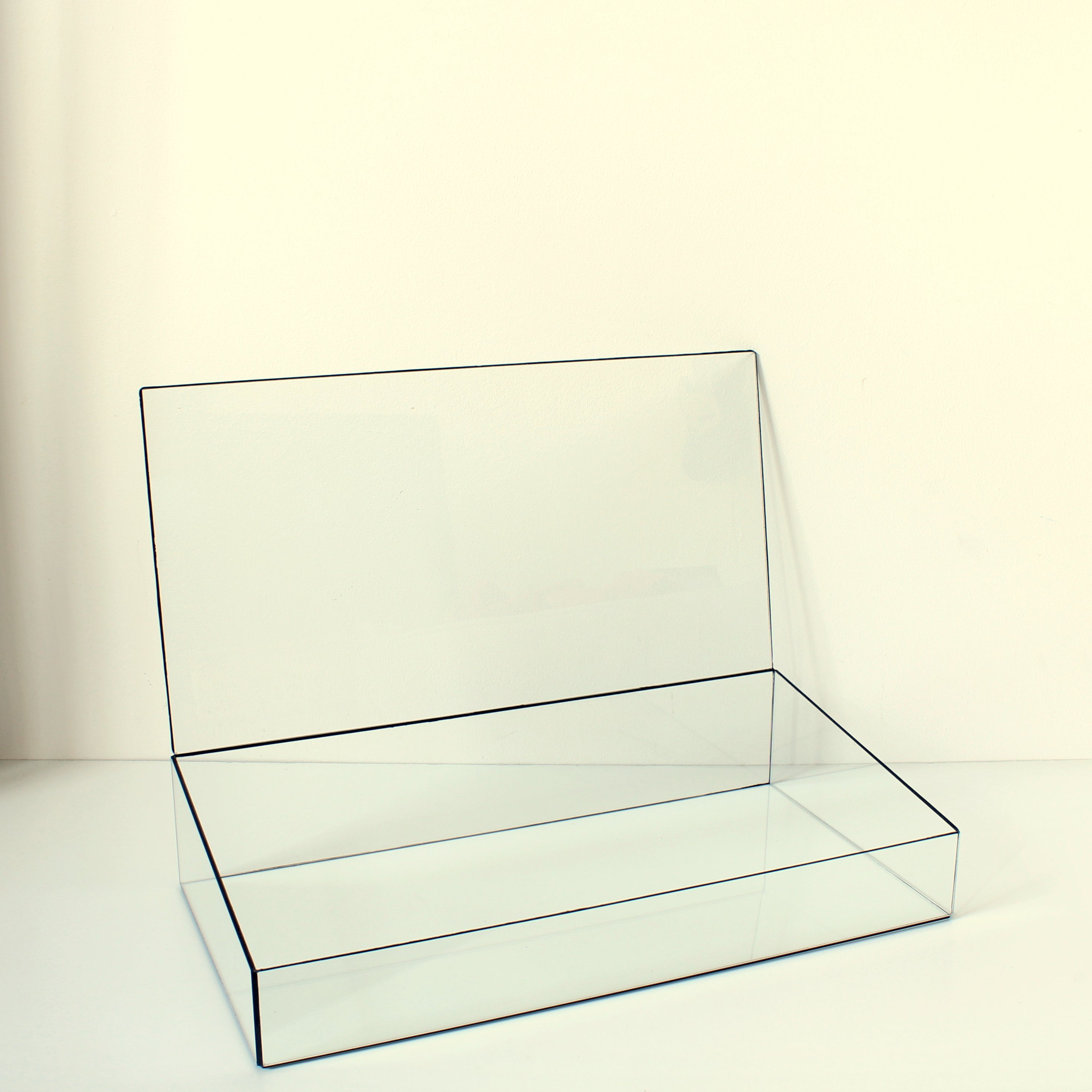 Sloped Glass Display Case – Glass Showcase for Jewelry & Collections