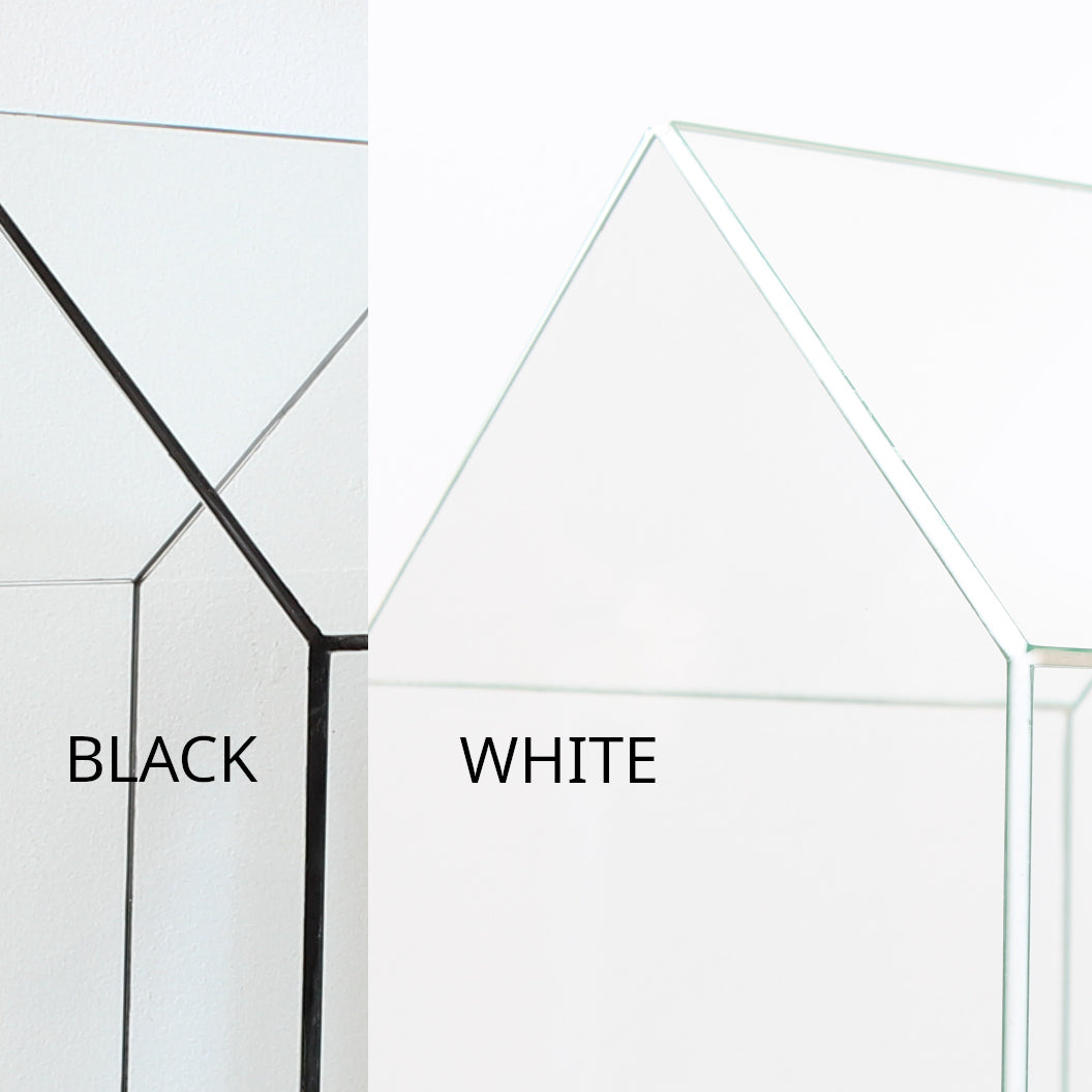 Glass Display Case – Rectangular Glass Showcase for Jewelry, Collectibles, Photos & Sculptures